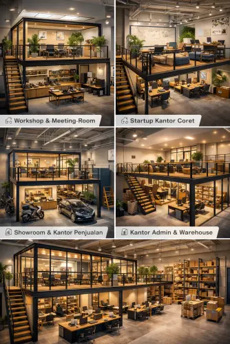 Mezzanine Ruang Kantor di Kota Cimahi
