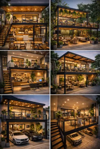 Mezannine Cafe Modern di Kota Cimahi