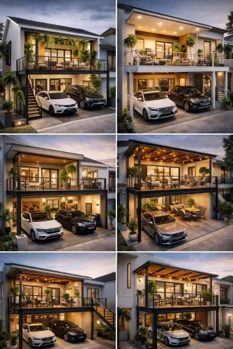 Mezannine Teras Rumah Keren di Kota Cimahi